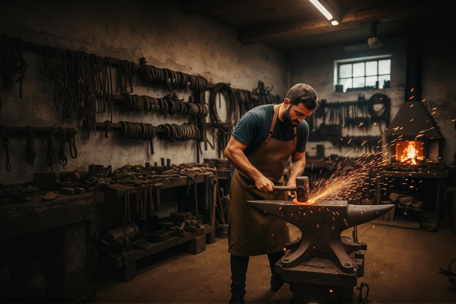 Red Mounties - Ferri da cavallo e utensili